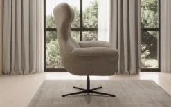 Designer Sofa-Sessel Aurelio in Samt