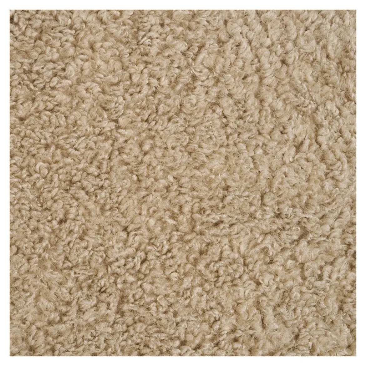 Designer Sofa-Sessel Hudson in Beige Bouclé