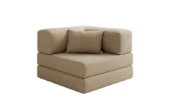 Designer Sofa-Sessel Lazy in Bouclé