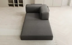 Designer Sofa-Sessel Lazy in Bouclé