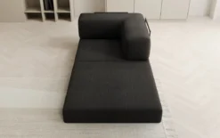 Designer Sofa-Sessel Lazy in Bouclé