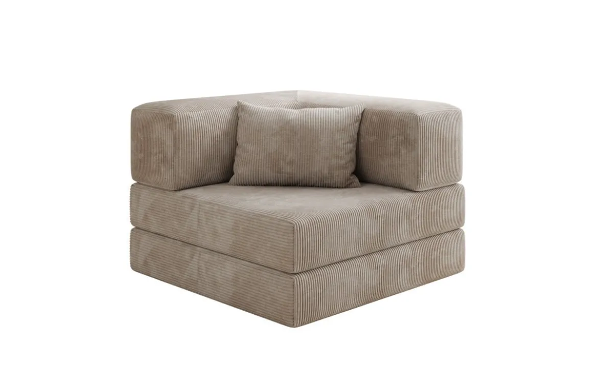 Designer Sofa-Sessel Lazy in Cord