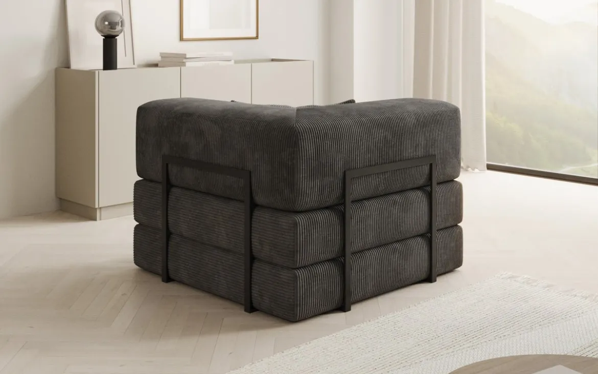 Designer Sofa-Sessel Lazy in Cord