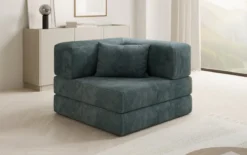 Designer Sofa-Sessel Lazy in Cord