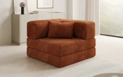 Designer Sofa-Sessel Lazy in Cord