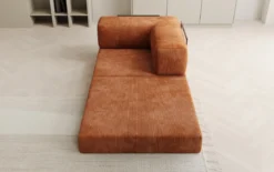 Designer Sofa-Sessel Lazy in Cord