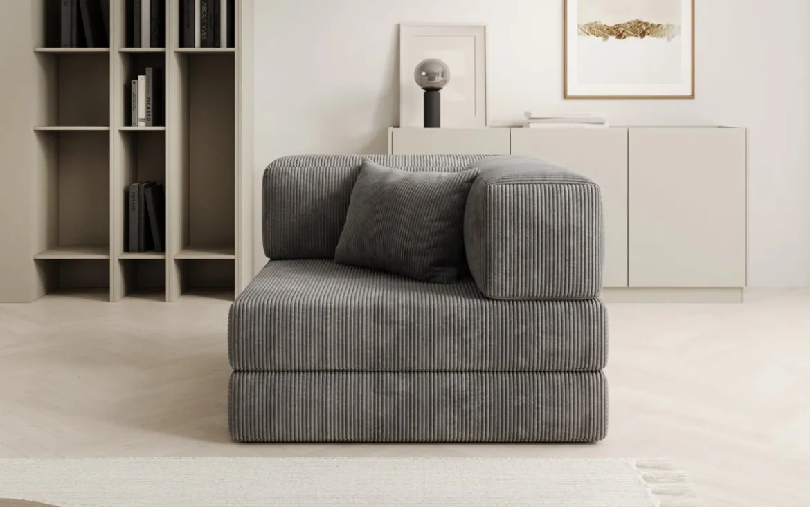 Designer Sofa-Sessel Lazy in Cord