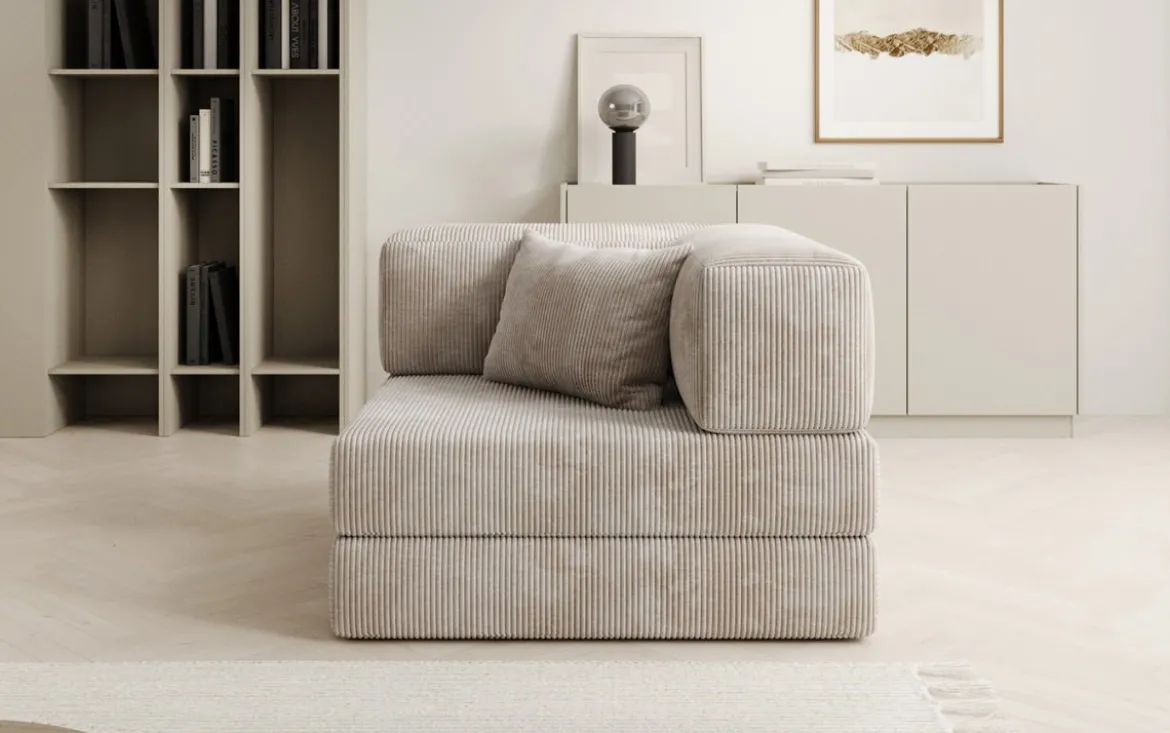 Designer Sofa-Sessel Lazy in Cord
