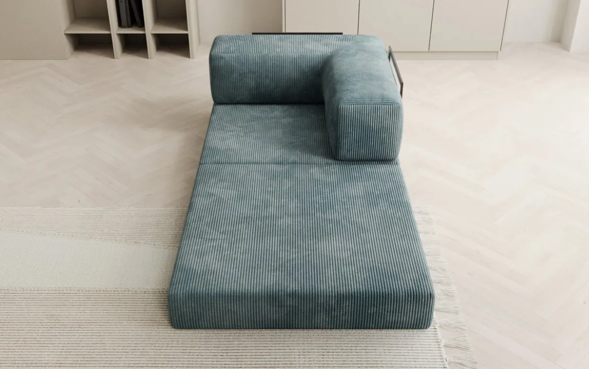 Designer Sofa-Sessel Lazy in Cord