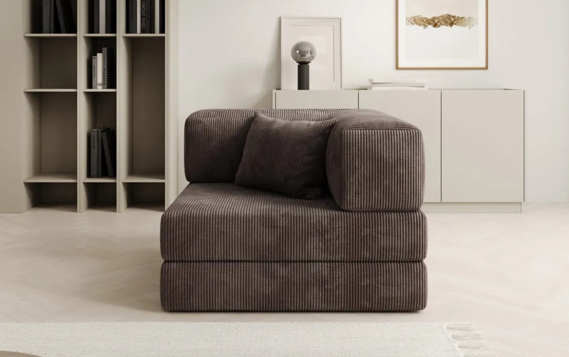 Designer Sofa-Sessel Lazy in Cord
