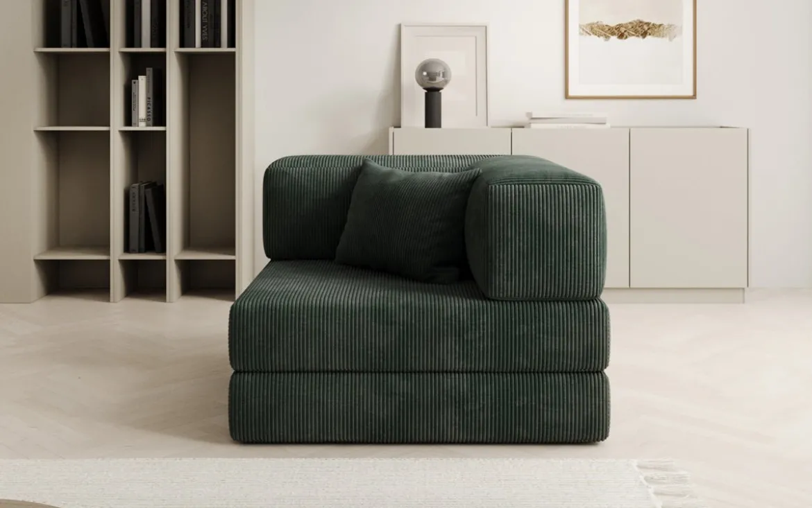 Designer Sofa-Sessel Lazy in Cord