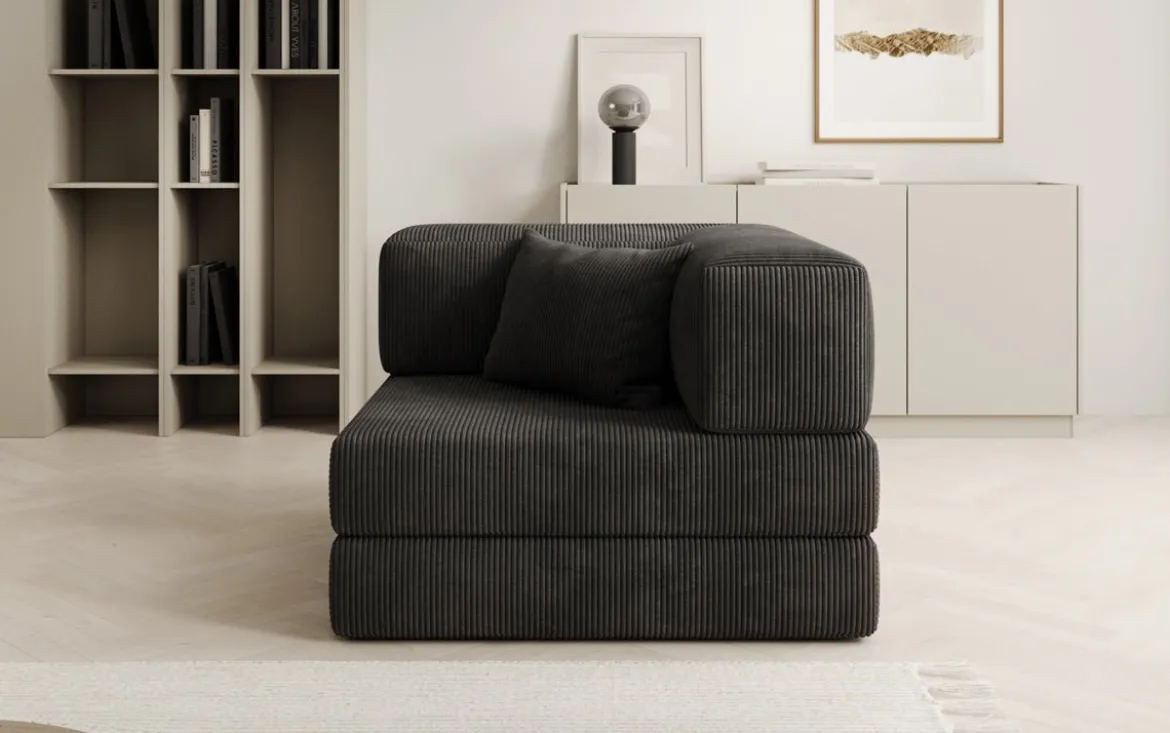 Designer Sofa-Sessel Lazy in Cord