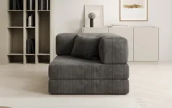 Designer Sofa-Sessel Lazy in Cord