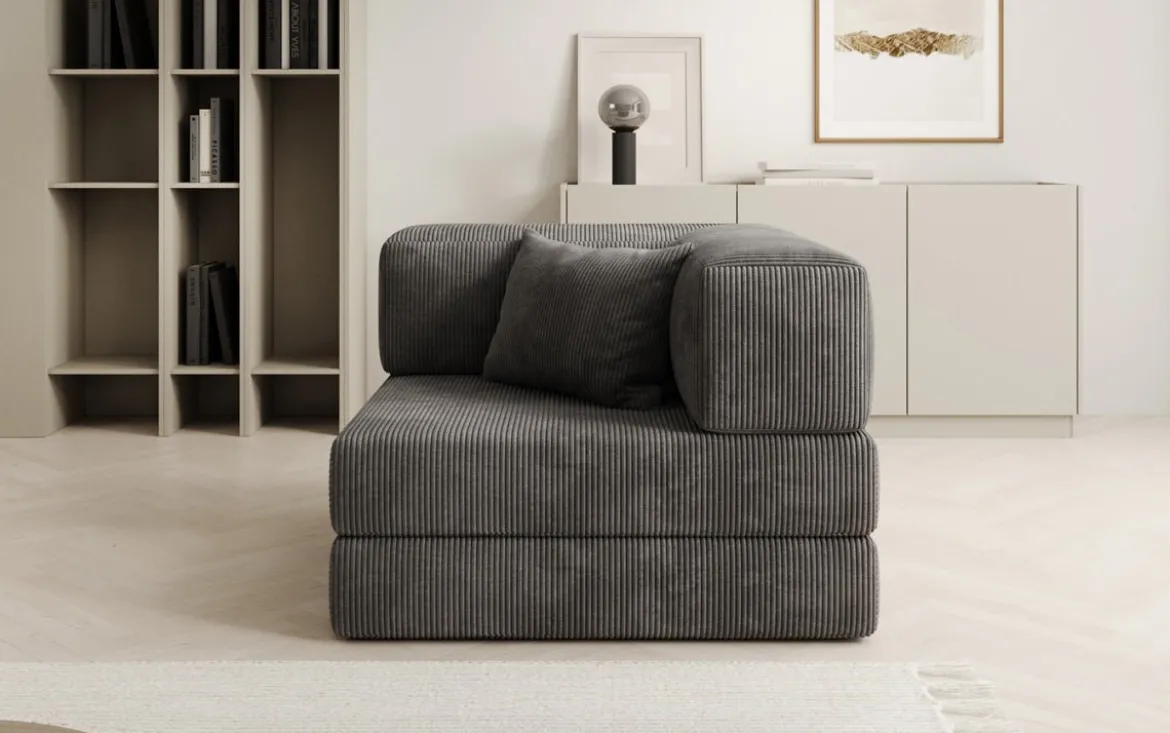 Designer Sofa-Sessel Lazy in Cord