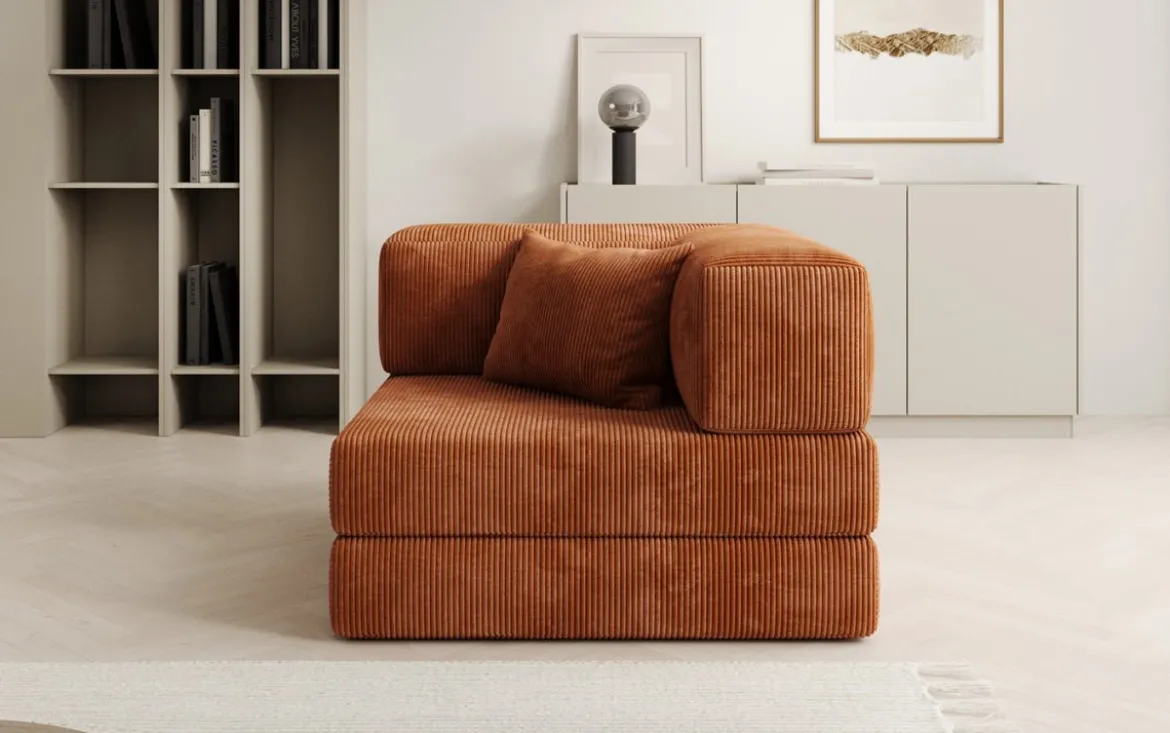 Designer Sofa-Sessel Lazy in Cord