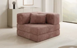 Designer Sofa-Sessel Lazy in Cord