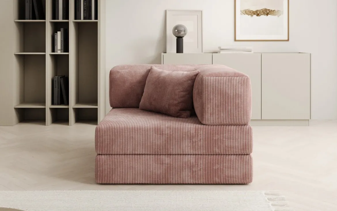 Designer Sofa-Sessel Lazy in Cord