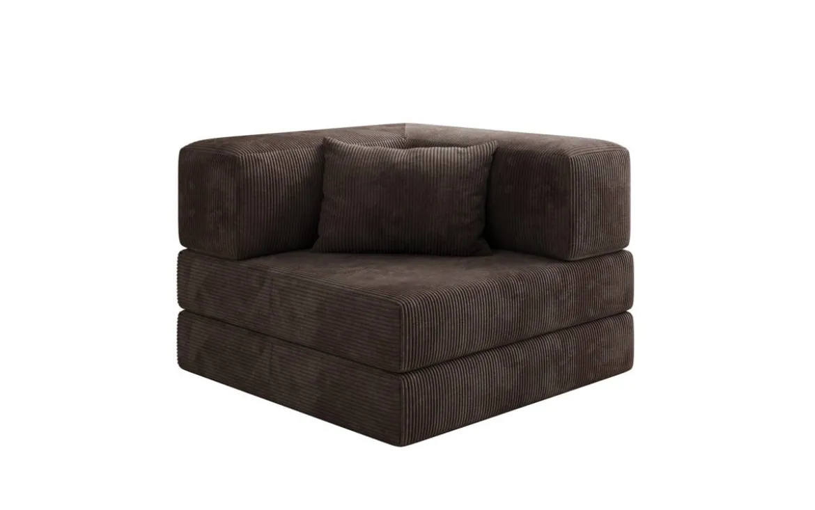 Designer Sofa-Sessel Lazy in Cord
