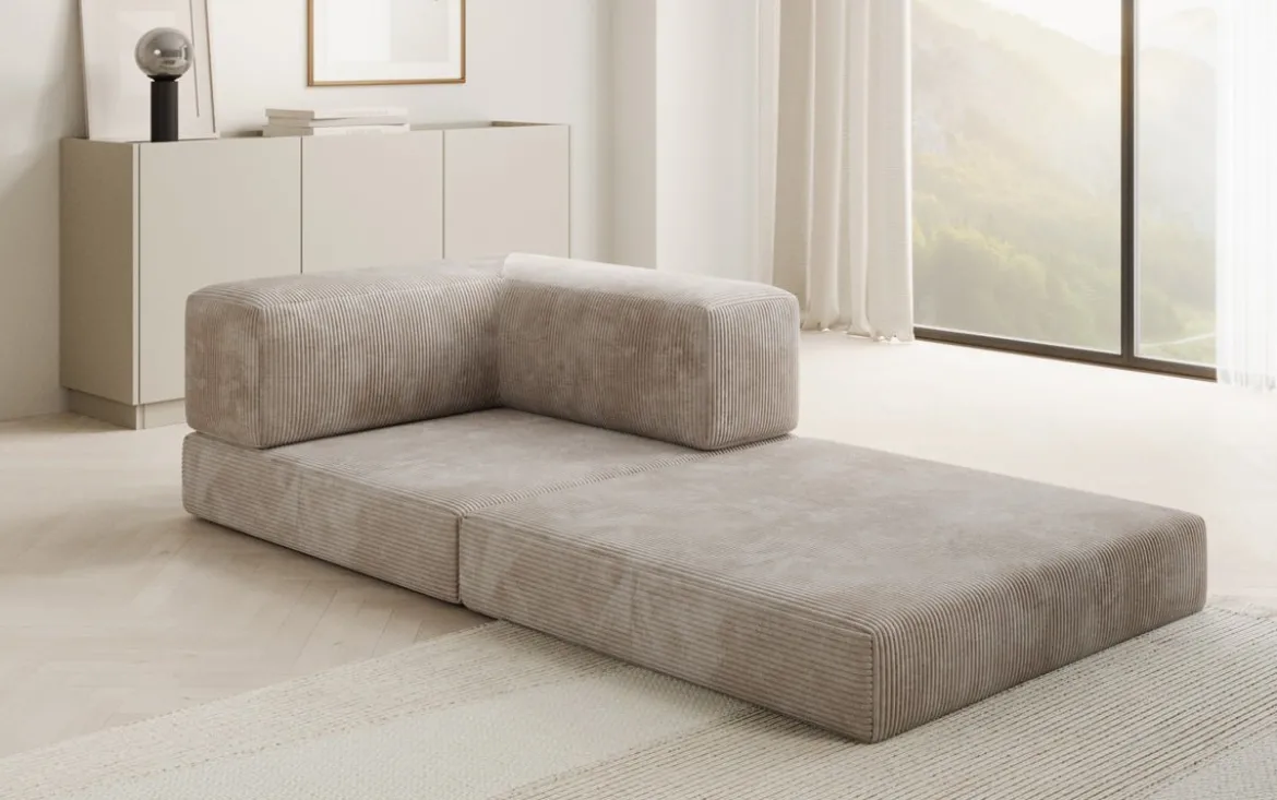 Designer Sofa-Sessel Lazy in Cord
