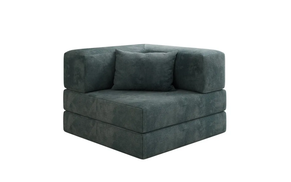 Designer Sofa-Sessel Lazy in Cord