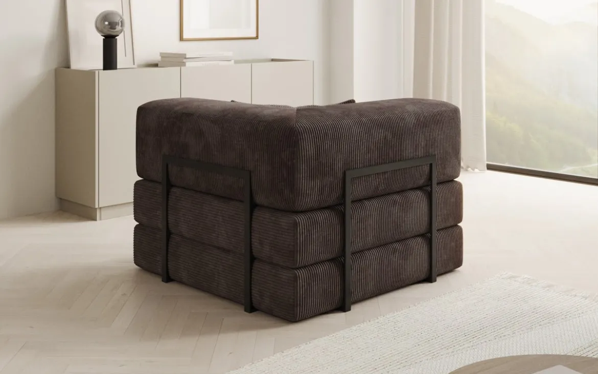 Designer Sofa-Sessel Lazy in Cord