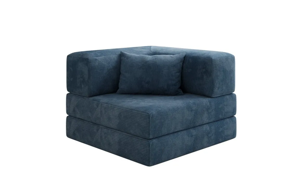 Designer Sofa-Sessel Lazy in Cord