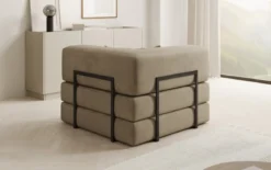 Designer Sofa-Sessel Lazy in Samt