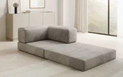 Designer Sofa-Sessel Lazy in Samt