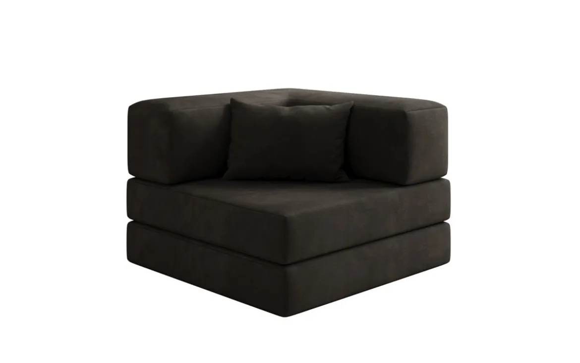 Designer Sofa-Sessel Lazy in Samt