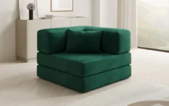 Designer Sofa-Sessel Lazy in Samt