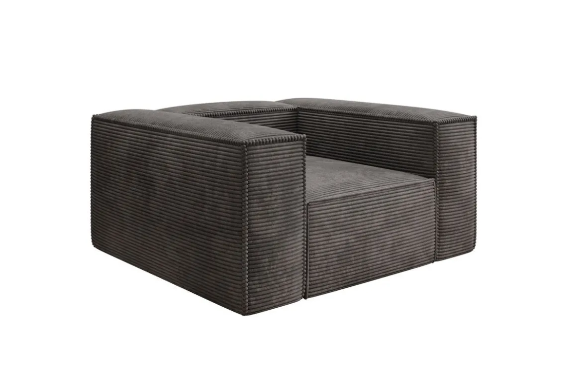 Designer Sofa-Sessel Lesley in Cord