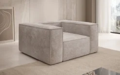 Designer Sofa-Sessel Lesley in Cord