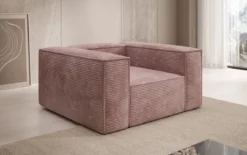 Designer Sofa-Sessel Lesley in Cord