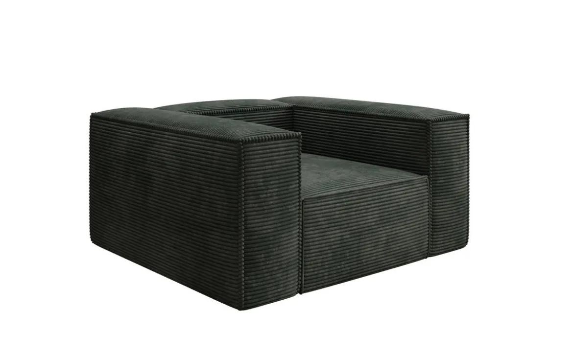 Designer Sofa-Sessel Lesley in Cord