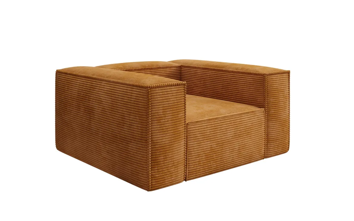 Designer Sofa-Sessel Lesley in Cord