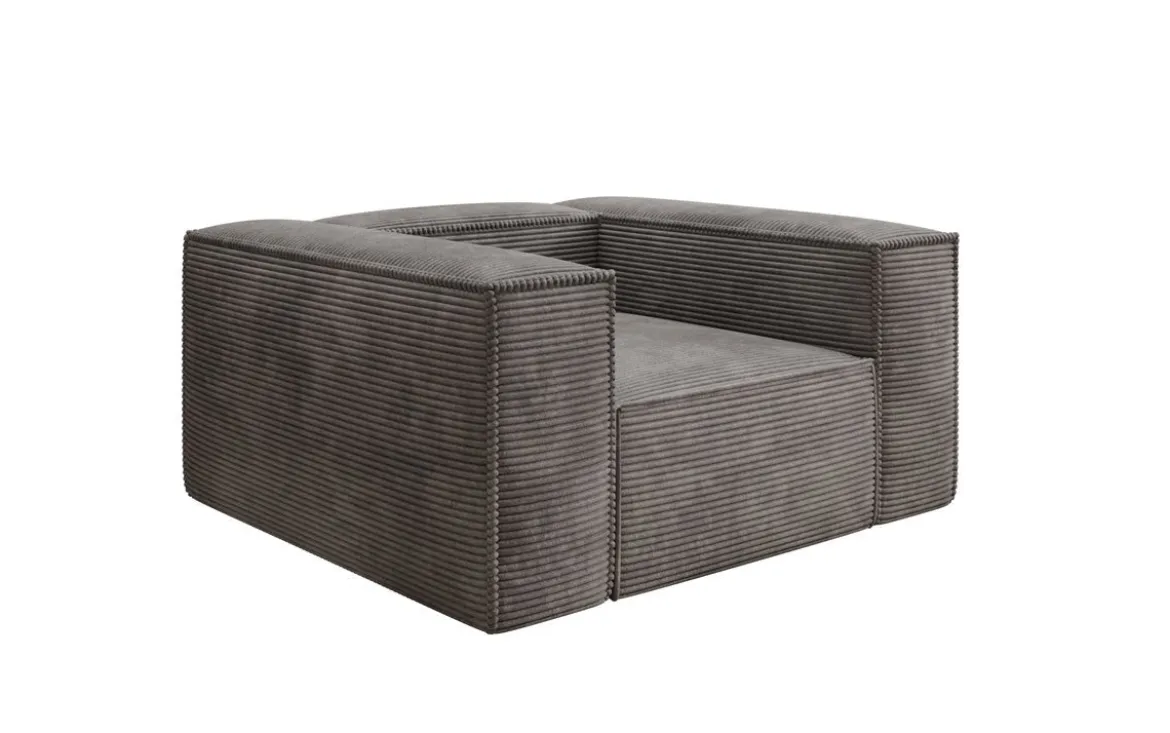 Designer Sofa-Sessel Lesley in Cord