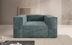 Designer Sofa-Sessel Lesley in Cord