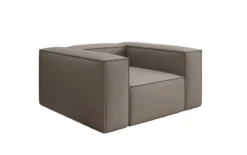 Designer Sofa-Sessel Lesley in Stoff