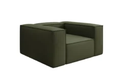 Designer Sofa-Sessel Lesley in Stoff