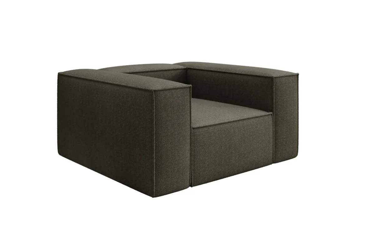 Designer Sofa-Sessel Lesley in Bouclé