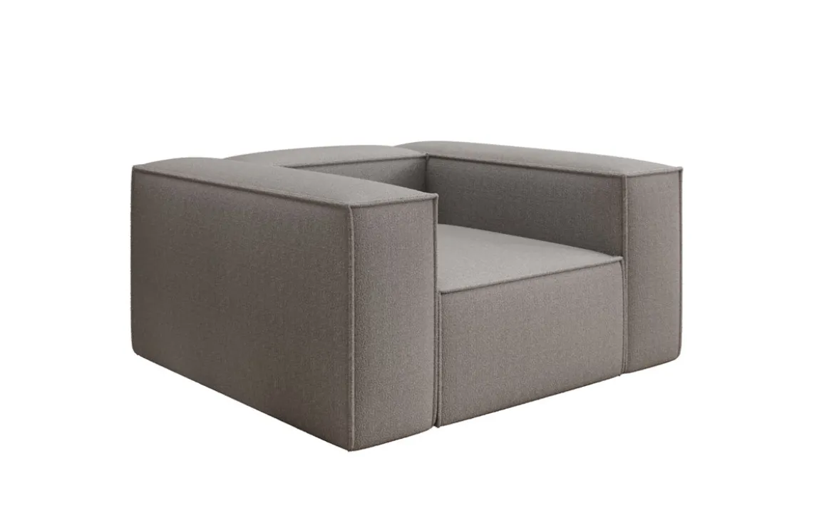 Designer Sofa-Sessel Lesley in Bouclé