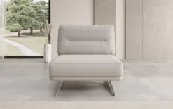 Designer Sofa-Sessel Torino ohne Armlehnen in Bouclé