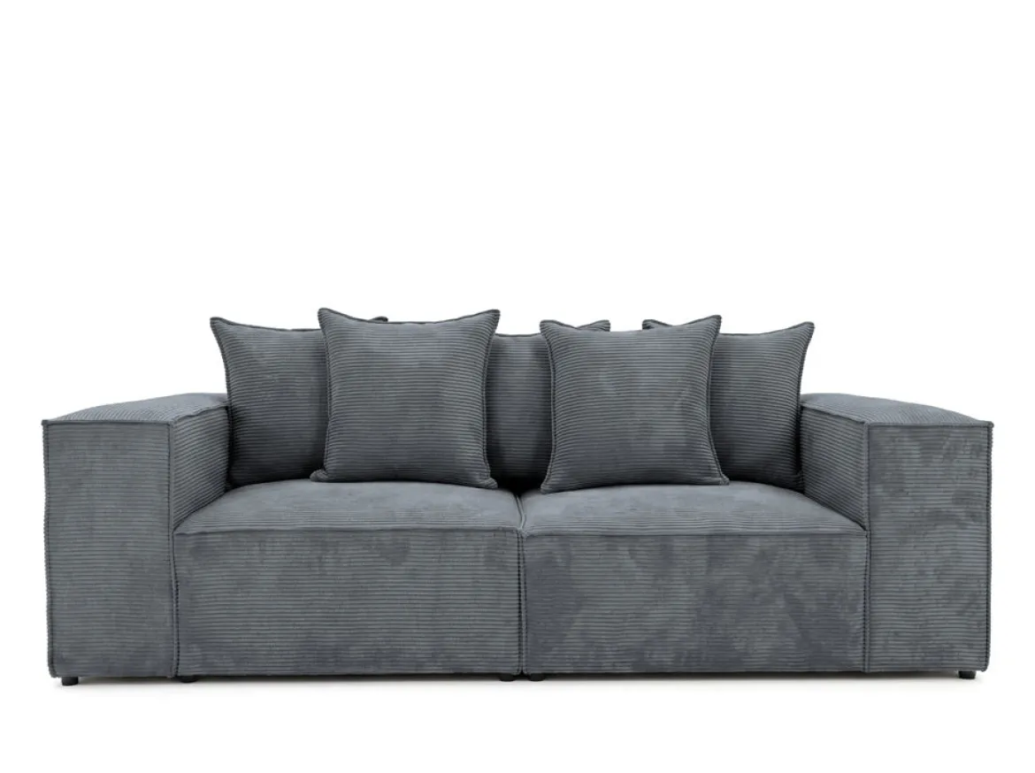 Designer Sofa 3 Sitzer Largo in Cord