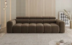 Designer Sofa 3 Sitzer Mia in Chenille