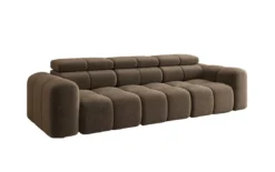 Designer Sofa 3 Sitzer Mia in Chenille