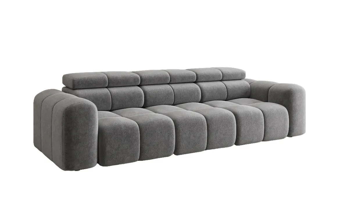 Designer Sofa 3 Sitzer Mia in Chenille