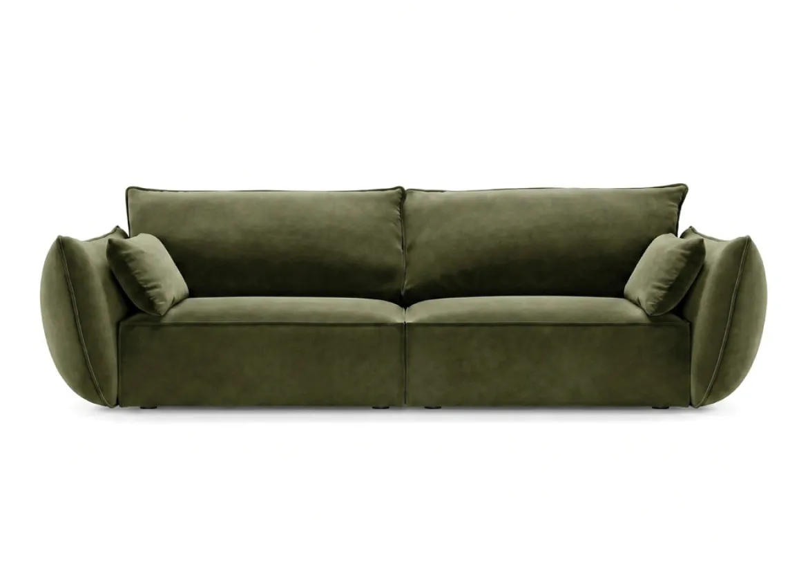 Designer Sofa 3 Sitzer Nuvola in Samt