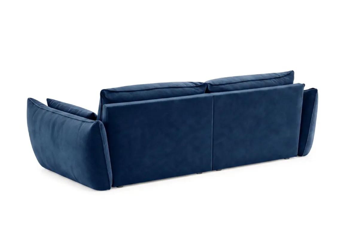 Designer Sofa 3 Sitzer Nuvola in Samt