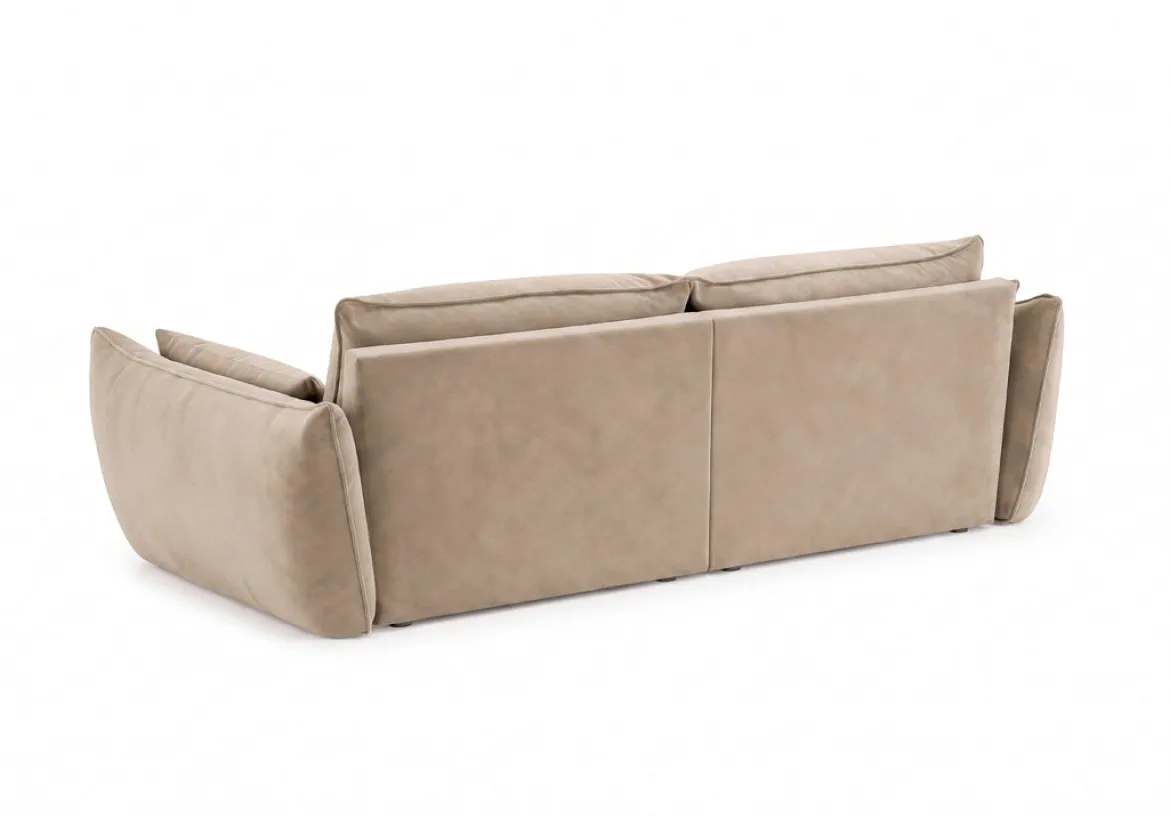 Designer Sofa 3 Sitzer Nuvola in Samt
