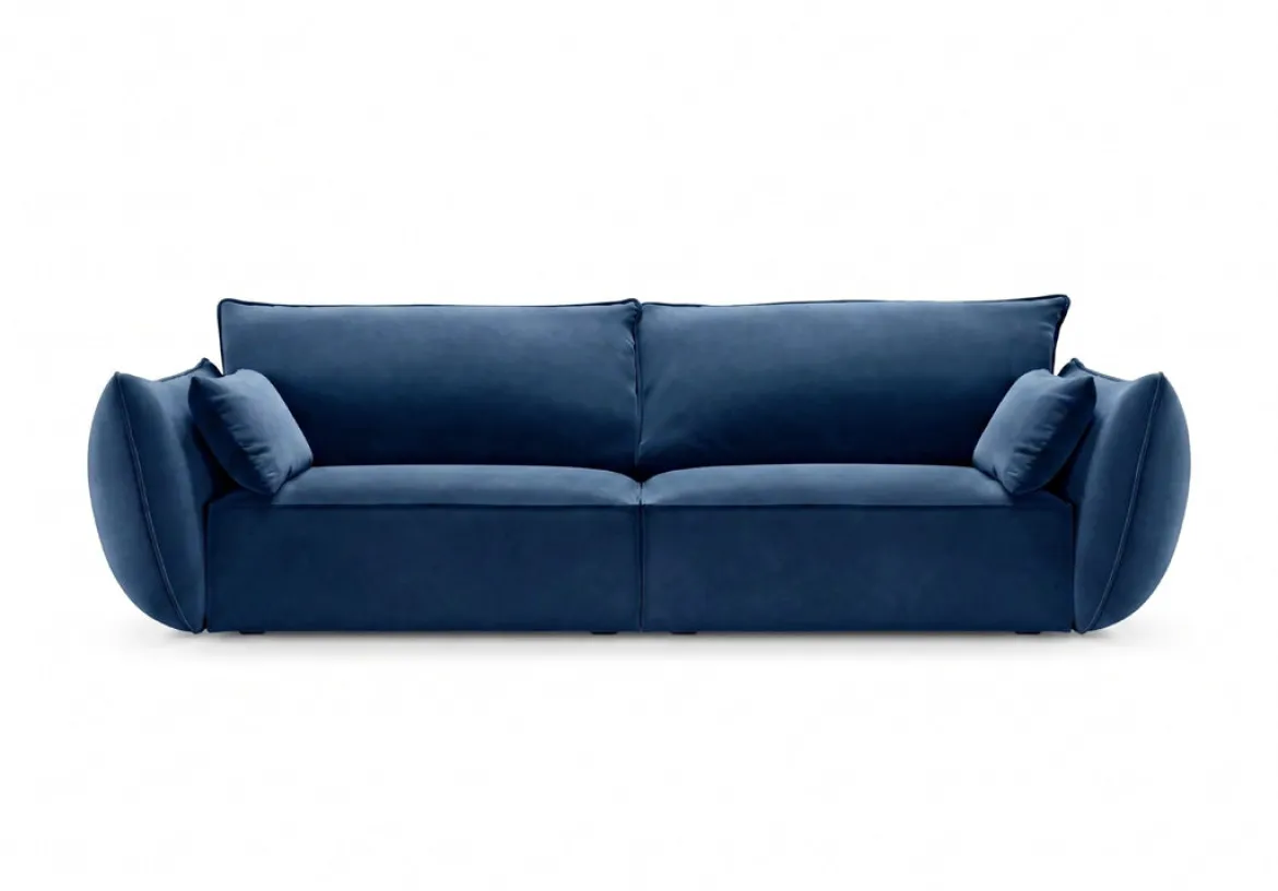 Designer Sofa 3 Sitzer Nuvola in Samt